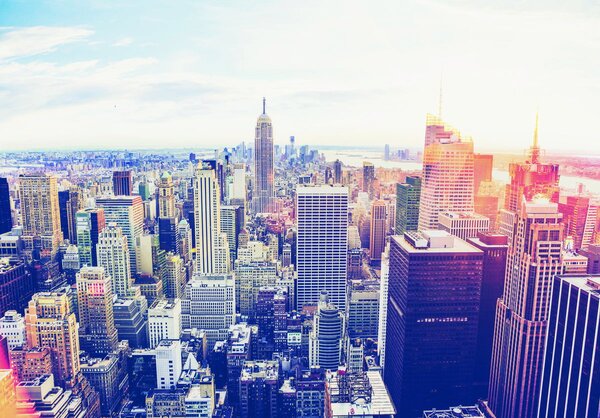Fotótapéta - New York-i kilátás (152,5x104 cm)