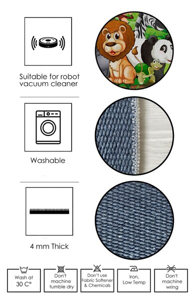 Conceptum Hypnose Rug (180 x 280) Grey Woopamuk391