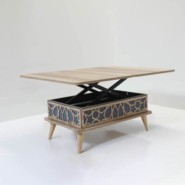 Hanah Home Coffee Table Alaska Blue Ottowa Ada - Alaska, Blue