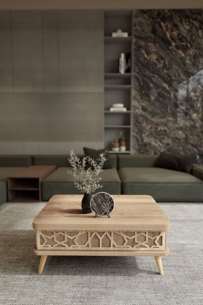 Hanah Home Coffee Table Alaska Ottowa Ada - Alaska