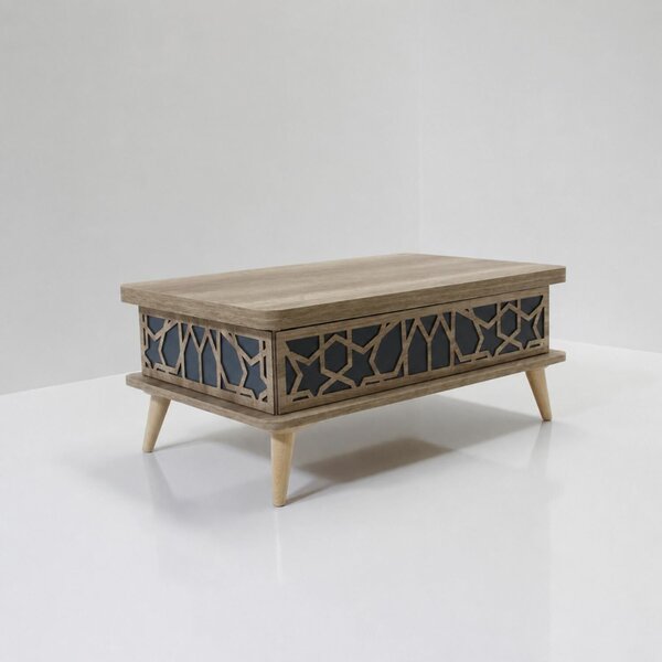 Hanah Home Coffee Table Alaska Blue Ottowa Ada - Alaska, Blue