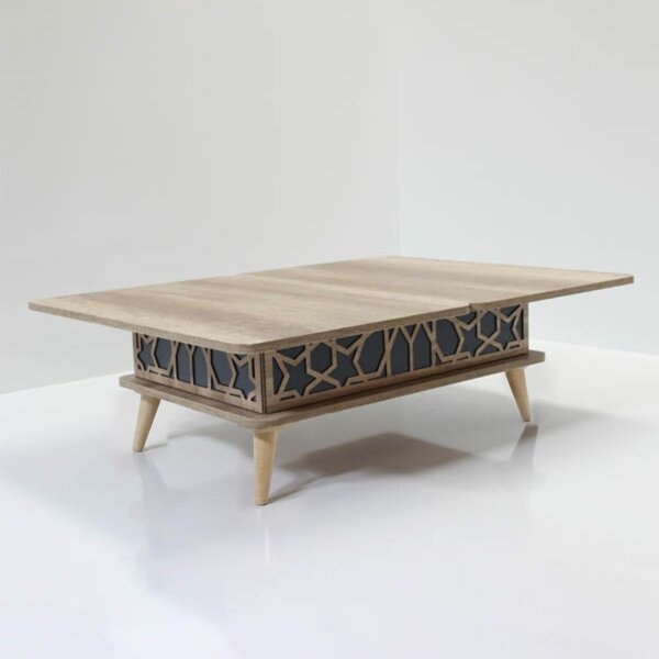 Hanah Home Coffee Table Alaska Blue Ottowa Ada - Alaska, Blue