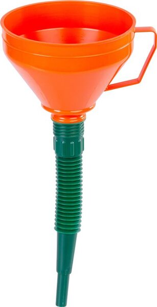 Tölcsér Strend Pro FFX160, üzemanyaghoz, flexibilis nyakkal, 160 mm