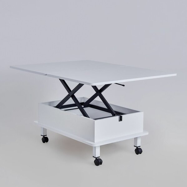 Hanah Home Coffee Table White Nino - White