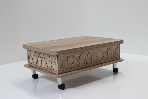 Hanah Home Coffee Table Alaska Adt - Alaska