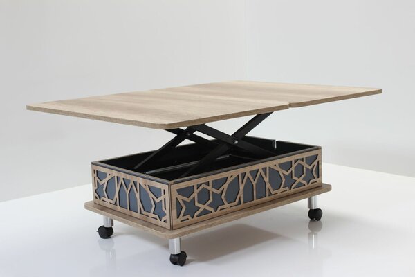 Hanah Home Coffee Table Alaska Blue Adt - Alaska, Blue