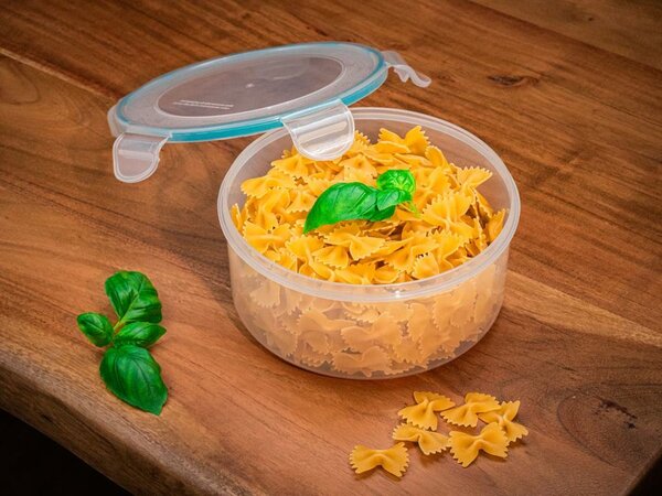 Ételhordó MagicHome Lunchbox R815 1500 ml, kerek, Clip