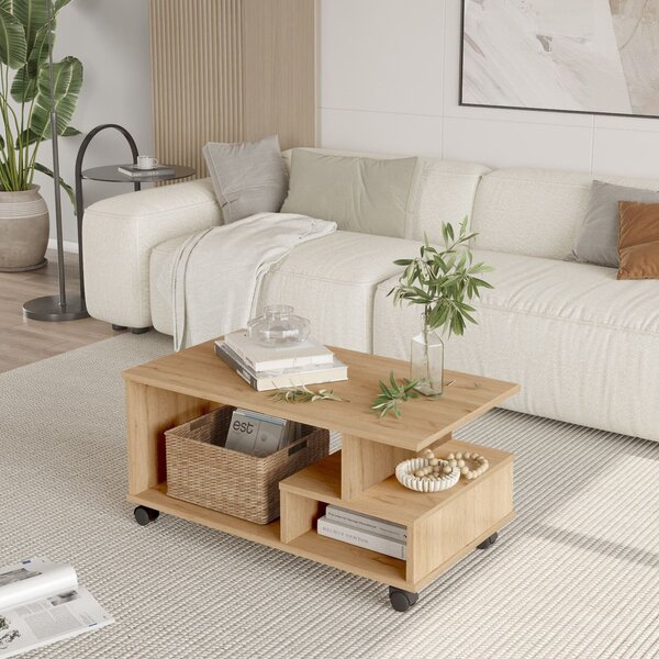 Hanah Home Coffee Table Oak MIN9-S