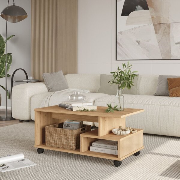 Hanah Home Coffee Table Oak MIN9-S