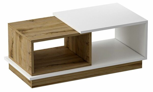 Hanah Home Dohányzóasztal White Oak Viyana - Fehér