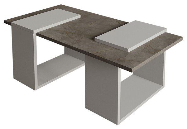 Hanah Home Gordion Marble dohányzóasztal, szürke Matris - Gordion Marble, szürke