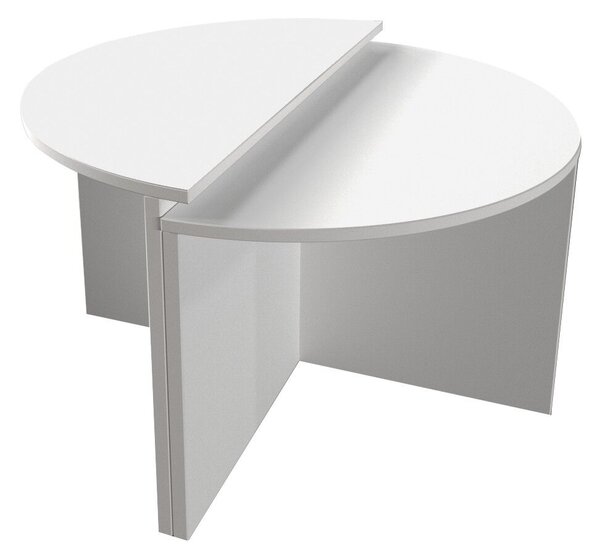 Hanah Home Coffee Table White Dolunay - White