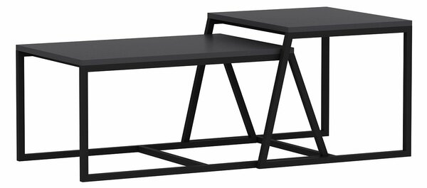 Hanah Home Dohányzóasztal Antracit Minimál - Antracit