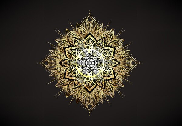 Fotótapéta - Mandala gazdagság (147x102 cm)