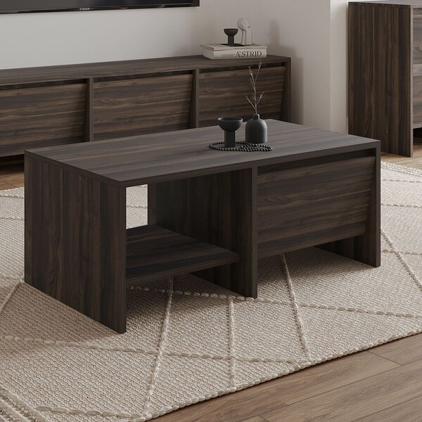 Hanah Home Coffee Table Walnut Laris - Walnut
