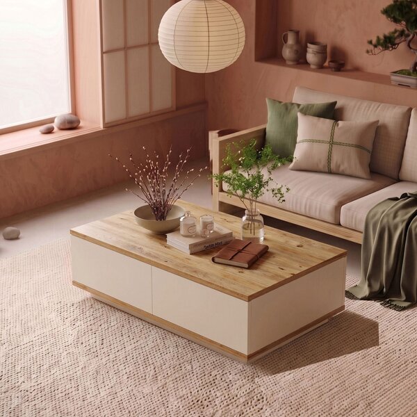 Hanah Home Atlantic Pine Cashmere Dohányzóasztal Fr14-Ac