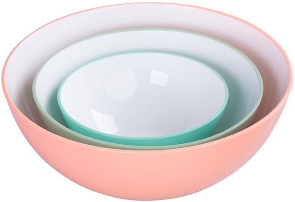 Salátás tál MagicHome, 0,6/1,5/3 l, 3 db-ból álló készlet
