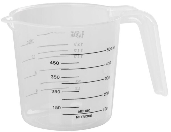 Mérőedény MagicHome, 500 ml, kiöntővel, műanyag