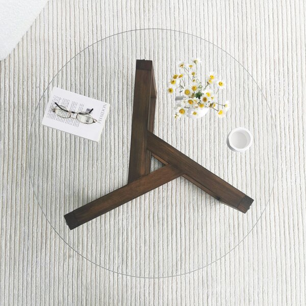 Hanah Home Coffee Table Walnut Miro - Walnut