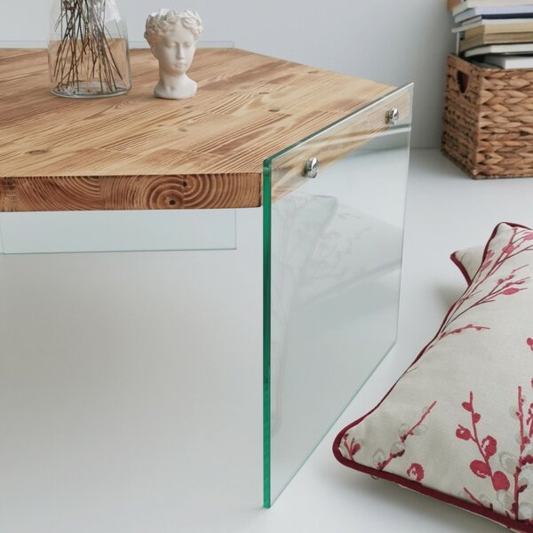 Hanah Home Coffee Table Oak Hexagon S304