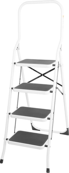 Lépcsőfok Strend Pro LFT160, 4 fokos fellépő, acél, EN14183, teherbírás 150 kg
