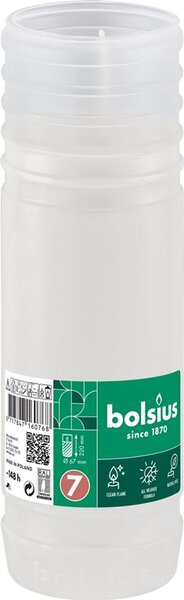 Töltet Bolsius Gravelight RP7, 148 óra, 504 g, 67x220 mm, mécseshez, paraffin