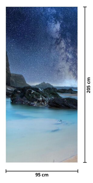 Fotótapéta ajtóra - Strand (95x205cm)