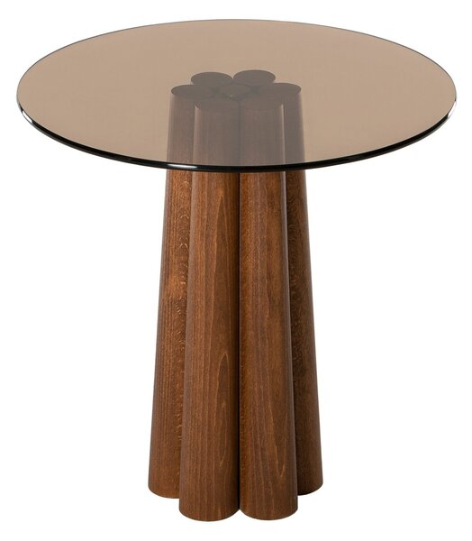 Hanah Home Thales dohányzóasztal - bronz, dió