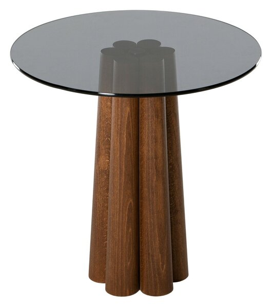 Hanah Home Coffee Table Walnut Dark Grey Thales - Walnut, Dark Grey
