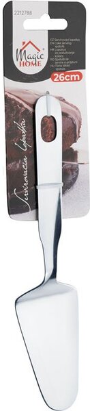 Torta tálaló spatula MagicHome, rozsdamentes acél, 26 cm