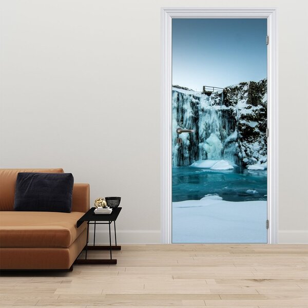 Fotótapéta ajtóra - Gleccser (95x205cm)