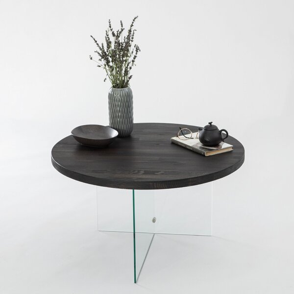 Hanah Home Coffee Table Anthracite Transparent Serenity - Anthracite, Transparent