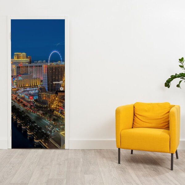 Fotótapéta ajtóra - Las Vegas (95x205cm)