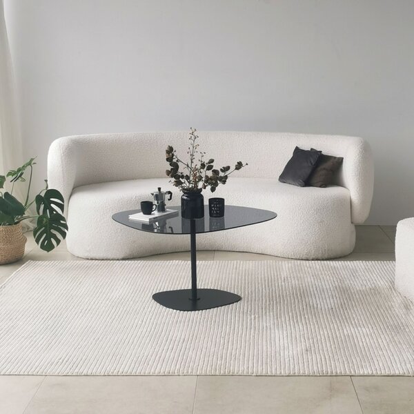 Hanah Home Coffee Table Dark Grey Black Soho - Dark Grey, Black