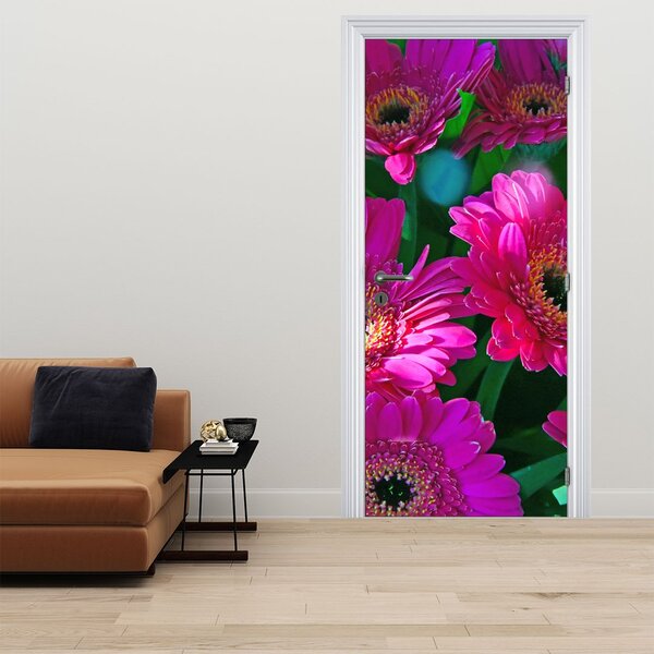 Fotótapéta ajtóra - Virágok (95x205cm)