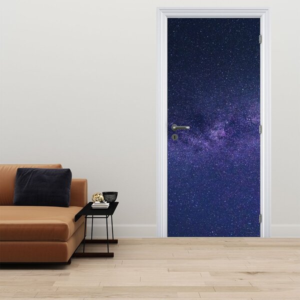 Fotótapéta ajtóra - Galaxis (95x205cm)