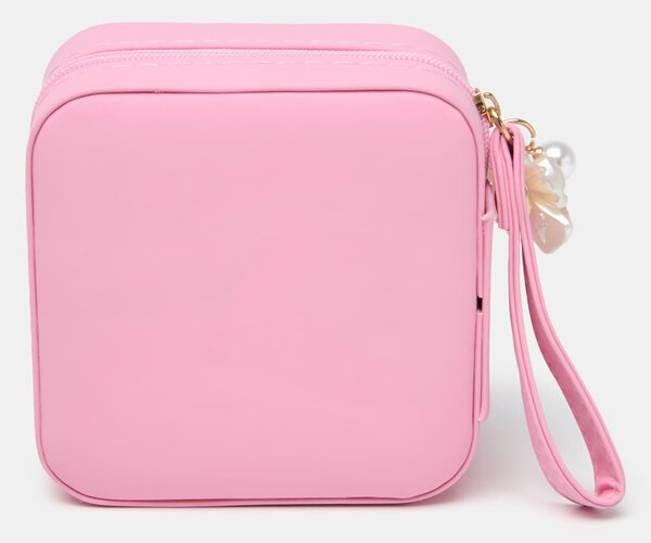 Sinsay - Műbőr ékszerdoboz rekeszekkel - pasztellpink