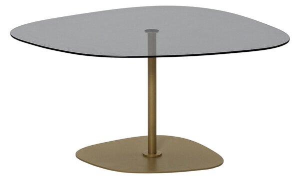 Hanah Home Coffee Table Dark Grey Gold Soho - Dark Grey, Soho