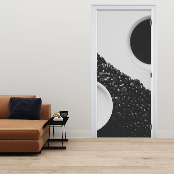 Fotótapéta ajtóra - Kávé (95x205cm)