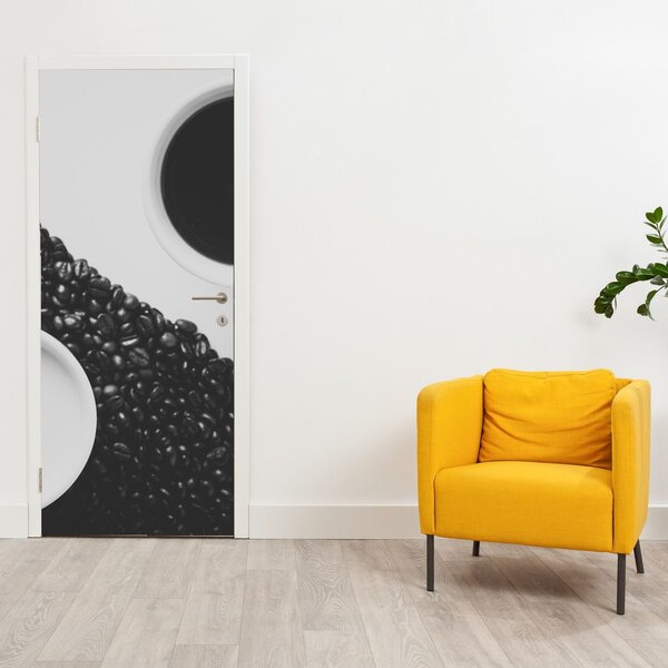 Fotótapéta ajtóra - Kávé (95x205cm)