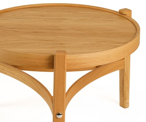 Hanah Home Coffee Table Oak Ren 60 - Oak