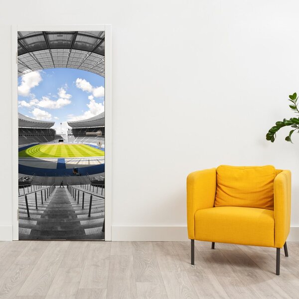 Fotótapéta ajtóra - Futballstadion (95x205cm)