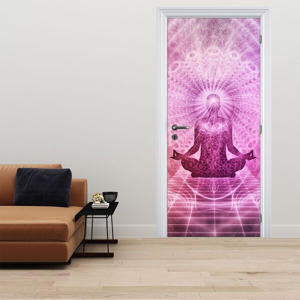 Fotótapéta ajtóra - Meditáció (95x205cm)