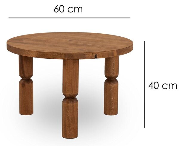 Hanah Home Ida 60 dohányzóasztal - Gesztriány