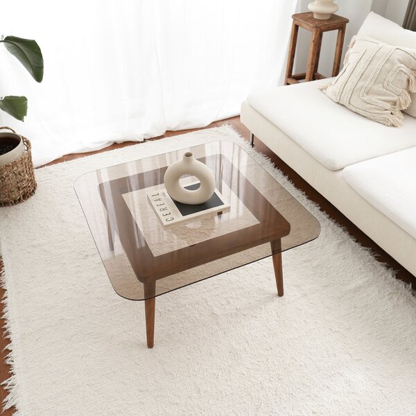 Hanah Home Bronz Smart Dohányzóasztal