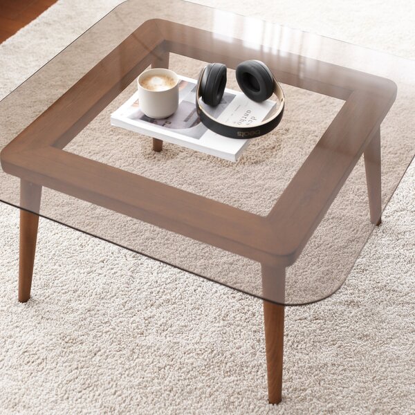 Hanah Home Bronz Smart Dohányzóasztal