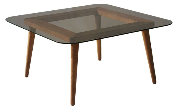 Hanah Home Bronz Smart Dohányzóasztal