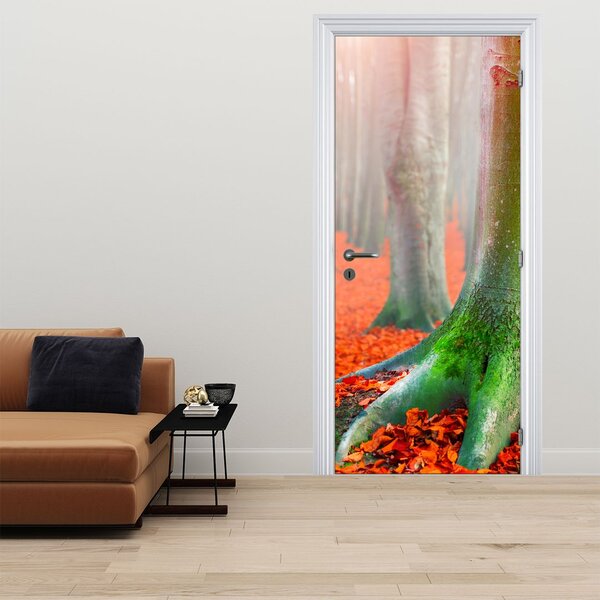 Fotótapéta ajtóra - Fák (95x205cm)