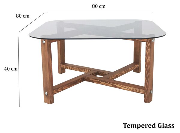 Hanah Home Coffee Table Oak Zen - Oak