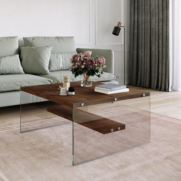 Hanah Home Dohányzóasztal Dió S100